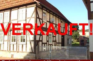Immobilie kaufen in 37296 Ringgau, BEREITS VERKAUFT !!!! CHARMANTER RESTHOF , MIT SCHEUNE u.BEHAGLICHEM WOHNHAUS * SONNIGES WIESEN-GRUNDSTÜCK * KOMPLETT EINGEZÄUNT !!