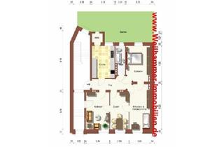 Wohnung mieten in 66111 Saarbrücken, Gartengeschoss in einem exklusivem Stadthaus.