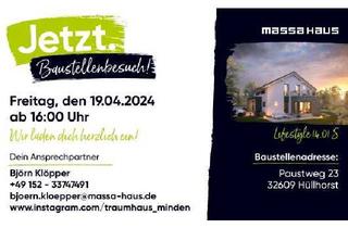 Haus kaufen in 32457 Porta Westfalica, Rohbaubesichtigung am 19.04.2024 in Hüllhorst