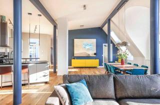 Immobilie mieten in Eberswalder Straße 35, 10437 Prenzlauer Berg, Wunderschönes Penthouse in Bestlage von Prenzlauer Berg mit Dachterrasse & 3 Schlafzimmern