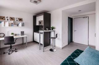 Wohnung mieten in Havelstraße, 64295 Darmstadt-Nord, Komplett möbliertes, modernes Studentenapartment im Herzen Darmstadts (22 m²)