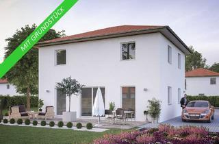 Villa kaufen in 04651 Bad Lausick, Massive Stadtvilla mit Ihrem eigenen Grundriss. Das Grundstück haben wir auch für Sie in Bad Lausik.