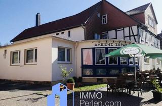 Gewerbeimmobilie kaufen in 37235 Hessisch Lichtenau, Für Gastronomen mit Herz - sehr gepflegtes Restaurant und Wohneinheiten im Stadtzentrum Hess.Lichtenau