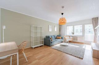 Immobilie mieten in Dreysestraße, 10559 Tiergarten, Möblierte 3-Zimmerwohnung mit Balkon am Fritz-Schloß-Park