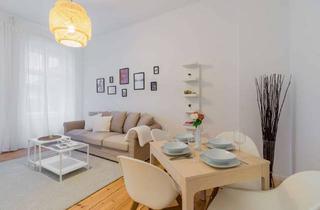 Immobilie mieten in Raumerstraße 28, 10437 Prenzlauer Berg, Unsere wunderschöne, möblierte Altbau-Wohnung mitten im Kiez