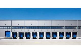 Gewerbeimmobilie mieten in 64589 Stockstadt, "BAUMÜLLER & CO." 5.000 m² Logistik NEUBAU - ca. 50 Tore -