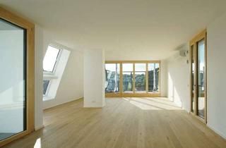 Penthouse kaufen in 60594 Sachsenhausen-Nord, Wohntraum mit Sonnenterrasse & Klimaanlage | Exklusive Studio-Wohnung nahe Main & EZB Sachsenhausen