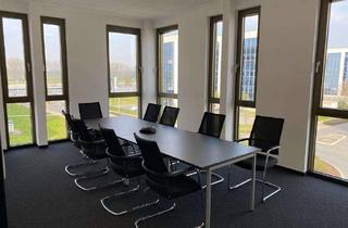 Büro zu mieten in 40789 Monheim am Rhein, Büro und Geschäftsadresse mit Rheinblick