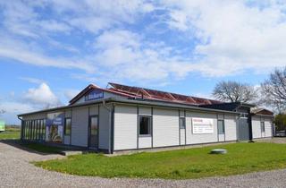 Gewerbeimmobilie kaufen in 25899 Klixbüll, Klixbüll: Gewerbeeinheit aus Halle und Bäckerei in prominenter Lage