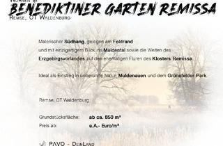 Grundstück zu kaufen in 08373 Remse, "BenediktinerGarten Remissa"