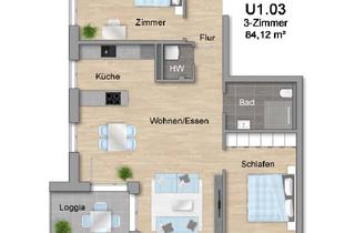 Wohnung kaufen in August-Springer-Weg 27, 78112 St. Georgen, Bezugsfertig: Betreutes Wohnen :: 3-Zimmerwohnung - St. Georgen im Schwarzwald