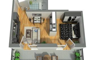 Wohnung mieten in Am Kümmelbrunnen 55, 07426 Königsee, 2-Zimmer im Haus "LebensWert" Seniorenwohnung im Neubau