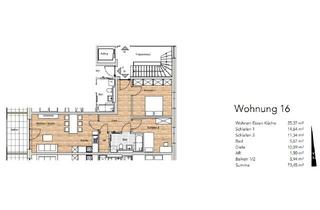 Wohnung kaufen in Richard-Strauß-Straße, 83395 Freilassing, Sonnige 3-Zimmerwohnung im 2.Obergeschoss - Wohnung 16