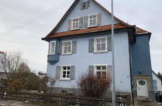 Haus kaufen in 74579 Fichtenau, Stark renovierungsbedürftiges, großzügiges Wohnhaus mit separater Garage
