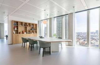 Gewerbeimmobilie mieten in Brüsseler Straße 1-3, 60528 Gallusviertel, Mitgliedschaften für flexible Arbeitsplätze in Spaces Tower One