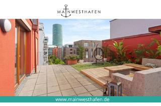 Wohnung kaufen in Speicherstraße 33, 60327 Gutleutviertel, Exklusive Wohnung mit Dachterrasse am Westhafen