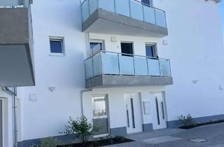 Wohnung kaufen in Bahnhofstraße 23, 86415 Mering, Modernes Wohnen wie im Reihenhaus: 3-Zimmer-Gartenwohnung mit Privat-Eingang