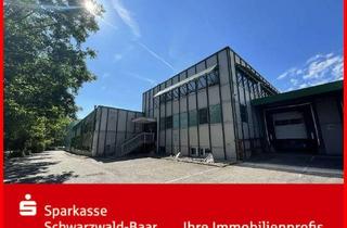 Gewerbeimmobilie kaufen in 78089 Unterkirnach, Produktionsgebäude mit Büro- und Sozialräumen und Hochregallager