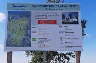 Grundstück zu kaufen in Kreudnitzer Allee, 04575 Neukieritzsch, Bauträgerfreie Baugrundstücke am Hainer See im Leipziger Neuseenland