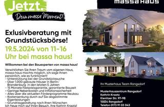 Haus kaufen in 15913 Straupitz, Modernes Wohnen zu TOP- Konditionen- massa macht es möglich !