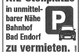 Immobilie mieten in 83093 Bad Endorf, PKW-Stellplätze in Bahnhofsnähe zu vermieten