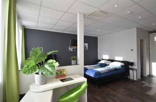 Penthouse mieten in Triftstraße 53, 60528 Frankfurt, sofort verfügbares 1-Zimmer-Penthouse-Apartment, renoviert und voll ausgestattet, zentral in Niederrad