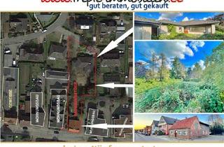 Grundstück zu kaufen in 24576 Bad Bramstedt, Geschosswohnungsbaugrundstück + freier Walmdachbungalow + vermietetes Haus im Herzen der Kur-/und...