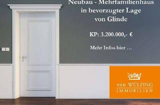 Grundstück zu kaufen in 21509 Glinde, Neubau - Mehrfamilienhaus in bevorzugter Lage in Glinde...