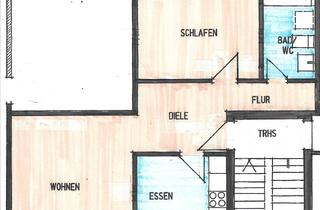 Wohnung mieten in Nagolderstraße, 72224 Ebhausen, 2-Zi-Whg mit EBK in Ebhausen ab 1.10.2022 frei