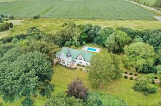 Haus kaufen in 25832 Kotzenbüll, PROVISIONSFREI FÜR DEN KÄUFER - Herrenhaus Schloss Axendorf bei Tönning