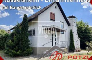 Einfamilienhaus kaufen in 65428 Rüsselsheim am Main, Einfamilienhaus mit großem Baugrundstück ca.1.100 m² Rüsselsheimer Bestlage.