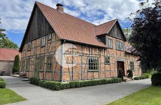 Haus kaufen in 29482 Küsten, Gehobenes Landleben: Hofstelle mit Fachwerkhaus im wendländischen Rundling mit 36.982 m² Grundstück