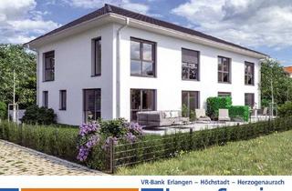 Doppelhaushälfte kaufen in 91094 Langensendelbach, NEUBAU: moderne Doppelhaushälfte, großzügig und ruhig gelegen