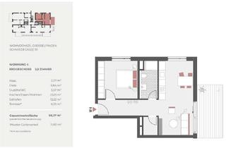 Wohnung kaufen in 72415 Grosselfingen, Schön geschnittene 2,5 Zimmerwohnung mit Terrasse und Garten