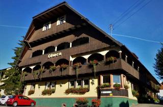 Gewerbeimmobilie kaufen in 78144 Schramberg, Schwarzwälder Landgasthof mit traumhaften Biergarten, Tenne, Ferienwohnung & 5 Fremdenzimmern!