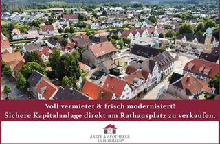Anlageobjekt in 32805 Horn-Bad Meinberg, Voll vermietet und frisch modernisiert! Sichere Kapitalanlage direkt am Rathausplatz zu verkaufen!