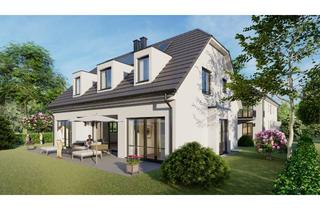 Villa kaufen in Blumenstrasse 16, 85757 Karlsfeld, Jetzt kaufen, nach Fertigstellung (ca. 6/24) bezahlen! Elegante Villa (Umbau DHH möglich)! KFW 40!