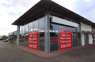 Gewerbeimmobilie mieten in 41812 Erkelenz, Vielseitig nutzbare Gewerbefläche mit zahlreichen Stellplätzen in Fachmarktlage!