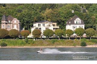 Immobilie mieten in 53639 Königswinter, Exklusive Altbauwohnung in denkmalgeschützter Villa mit direktem Panorama-Rheinblick