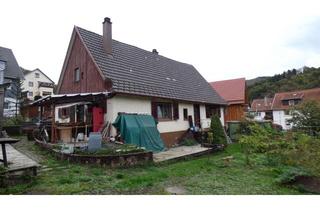 Einfamilienhaus kaufen in 76599 Weisenbach, Teilausgebautes Einfamilienhaus mit großem Grundstück an idyllischem Bachlauf