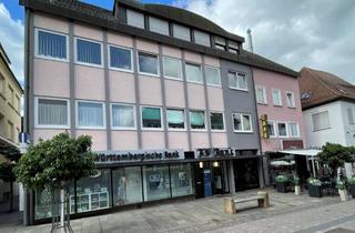 Büro zu mieten in Marktstraße 10, 71364 Winnenden, Helle Praxis, Verkaufs- oder Büroräume in der Fußgängerzone von Winnenden