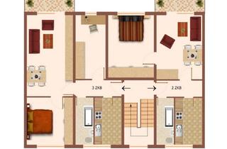Wohnung mieten in Dewitzer Weg, 17094 Cölpin, 2022 im neuen Zuhause. 3 Zimmer mit Balkon.
