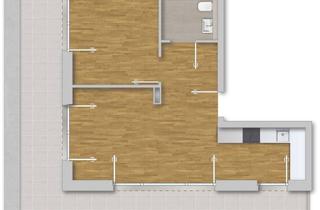 Penthouse kaufen in 67346 Speyer, Klein aber fein - Penthouse-Wohnung mit umlaufender Dachterrasse im Speyerer Zentrum zum Erstbezug