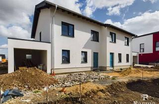 Doppelhaushälfte kaufen in 52391 Vettweiß, FAST FERTIG!!! Moderne und energieeffiziente Doppelhaushälfte als Neubauprojekt in Kelz