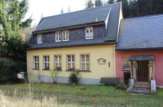 Doppelhaushälfte kaufen in 09426 Olbernhau, Neuer Preis - Sanierungsbedürftige Doppelhaushälfte in Olbernhau, OT Rothenthal zum Verkauf