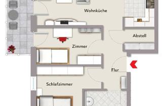 Wohnung kaufen in 75045 Walzbachtal, Neubauwohnungen in Jöhlingen!