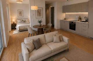 Wohnung kaufen in Seehaldeweg, 71364 Winnenden, Einziehen und Loswohnen: Großzügige 1-Z.-Whg. mit eigenem Garten!!