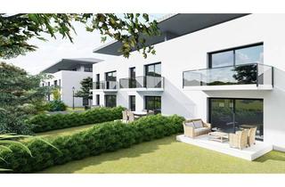 Wohnung kaufen in 94086 Bad Griesbach im Rottal, Modern & exklusiv Wohnen! 2-Zimmer EG-Wohnung mit Garten - KFW40 NH Effizienzhaus (W19)