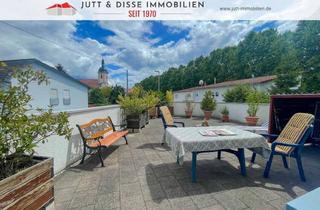 Wohnung kaufen in 76571 Gaggenau, 4-Zimmerwohnung mit Dachterrasse, 2 Balkonen, Garage, 3 Carports und Gartenanteil in Gaggenau