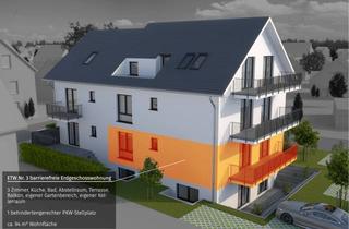 Wohnung kaufen in Silberweg, 63303 Dreieich, ***TOP Neubau barrierefreie EG ETW mit Balkon, Terrasse und Privatgarten in Götzenhain***